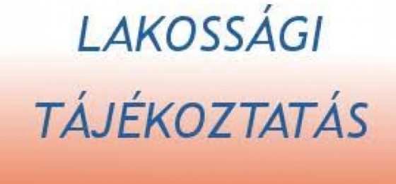 Értesítés a távvezeték biztonsági övezetében szükséges nyiladéktisztításról