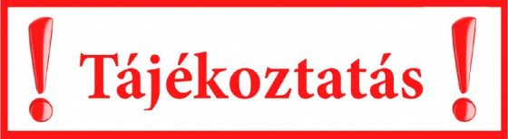 Helyi Választási Iroda tájékoztatója